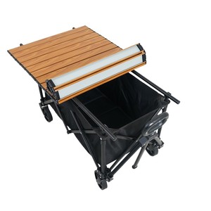 Xách tay và nhỏ gọn cuộn lên Trọng lượng nhẹ có thể điều chỉnh chiều cao kim loại thép có thể gập lại trại bảng gấp bảng cho gấp Wagon - Product Image 2