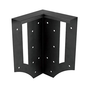 Support d'angle de lit de jardin surélevé en acier en métal avec lèvre de fixation bricolage fleur potager support d'angle de lit surélevé - Product Image 2