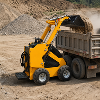 Minipala Gommata Universale S480 con Motore Diesel da 15,2 kW, Emissioni Euro 5, per Uso Agricolo, Portuale e Aeroportuale