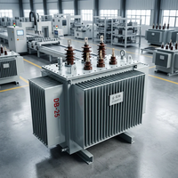 Transformador de Aceite de Baja Pérdida Tipo S13 40kVA-8000kVA, Transformador de Potencia Exterior Monofásico/Trifásico de Alta Tensión 400V Global Power