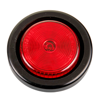 Feu de position latéral rond à LED de 2 pouces pour remorque et camion, conforme aux normes DOT/FMVSS108/SAE