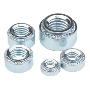 Tuercas de presión Xiang Shunyu M3 a M10 métricas de acero al carbono galvanizado para fijación de chapa metálica - Product Image 3