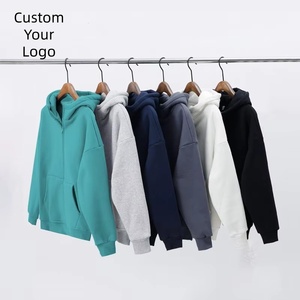 Sudadera con Capucha Premium Plus Size para Invierno, Impermeable, con Cierre, para Mujer, 100% Algodón, Impresión 3D, Logotipo Personalizado, Camiseta para Hombre - Product Image 1