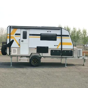 Luxury China Motorhomes and Mobile Caravans With electric brake for sale