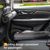 Housse de siège de voiture pour animaux de compagnie, sac de transport pour chien, chat, chiot, hamac pliable pour voiture, sac de transport pour chien imperméable, panier noir tendance