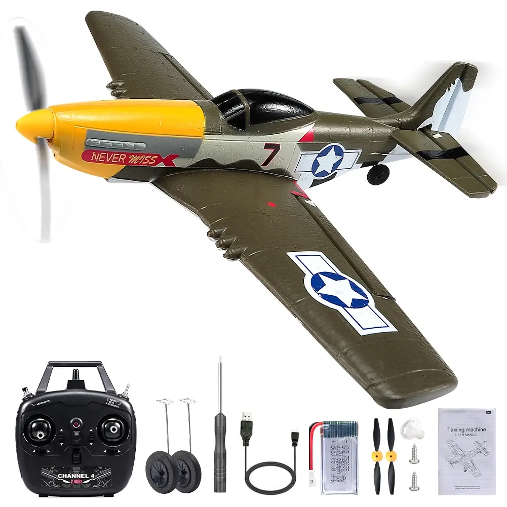 Aircraft Aereo Telecomandato Toys KYK P-51 Waterproof Foam