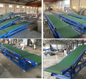 Logistieke Laadlijn Hydraulisch Opheffen Naar Beneden Transportbaan Telescopische Rolband Lossen Transportband Voor Laden En Lossen - Product Image 5