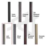 Composants décoratifs en fer forgé pour garde-corps d'escalier, main courante, balcon, balustrade, portail, clôture