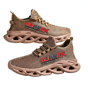 Chaussures de course sur route pour hommes, baskets de trail running minimalistes, en tissu extensible et maille respirante, athlétiques, basses, été-printemps - Product Image 2