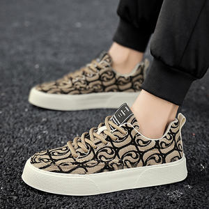 Chaussures de marche en toile respirantes pour hommes 2025 – Tendance, basses, couleur unie, loisirs et sport, semelle extérieure légère en plastique - Product Image 3