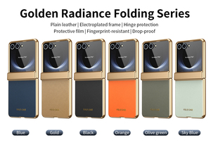 Funda para <span class=keywords><strong>Samsung</strong></span> <span class=keywords><strong>Galaxy</strong></span> <span class=keywords><strong>Z</strong></span> <span class=keywords><strong>Flip</strong></span> 3/4/5/6/7, Material de Cuero PU para Pantalla Plegable, Venta al por Mayor, Personalizable, Gran Venta - Product Image 2