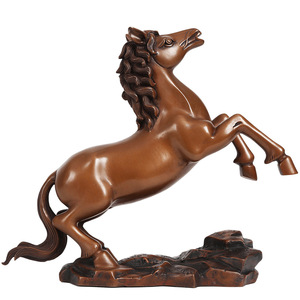 Adorno de Caballo del Zodiaco en Bronce, Hecho a Mano, Decoración Feng Shui para el Hogar, Arte Decorativo - Product Image 4