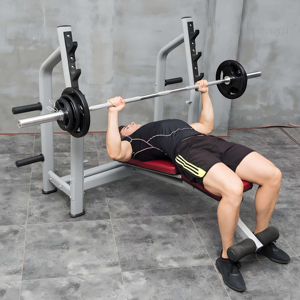 <span class=keywords><strong>Banc</strong></span> de musculation inclinable et réglable DINUO avec support pour barre et haltères, idéal pour l'entraînement en salle de sport ou à domicile - Product Image 4