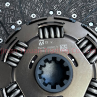 Disque d'embrayage WG9921160800 430mm pour SINOTRUK HOWO A7 T7H T7S 380 Pièces de transmission de camion lourd Embrayage lourd Amortissement de troisième étage