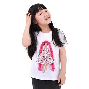 T-shirt Baige personnalisé Magic Makeover, livre silencieux à porter, Velcro, robes interchangeables DIY, t-shirt de poupée de conte de fées - Product Image 1