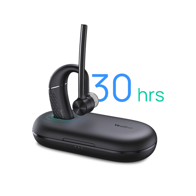 Yealink BH71 Ultralight Ear Hook 10h 5.2 Dual Device Connection Wireless Earphones Headphones with 4 mic