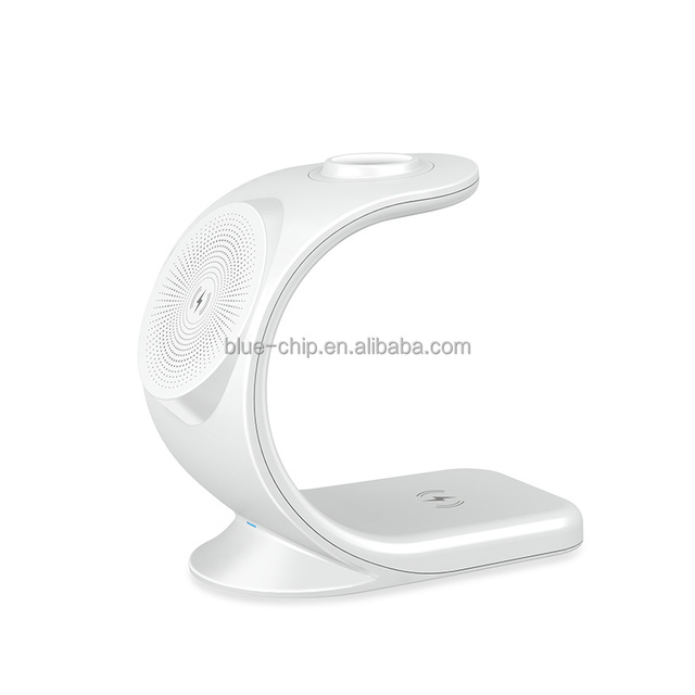 High Quality Wholesale Shenzhen Special Best Stand Three in One Wireless Charger for Office Wireless Charging Manufacturer