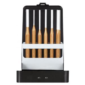 GEDORE-Juego de punzones de 3300824 pines con estuche (6 uds.) -EAN 4060833008242 MARTILLOS Y CINCELES DE CORTE CRUZADO Y PERFORADORES - Product Image 1