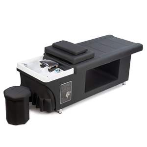 Cama de Belleza Estilo Tailandés con Circulación de Agua Caliente para Masajes y Lavado de Cabello, Diseño Estilo Japonés para Salones y Barberías - Product Image 1