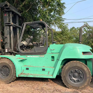 <b>Used</b> Japan Original FD150 Mitsubishi 15 Tons Diesel Forklift <b>Used</b> Forklift FD150 FD100 FD50 tcm Heli for Sale - Product Image 1