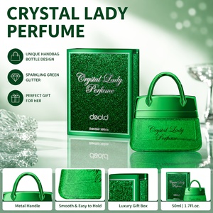 Deold In Stock OEM Logo Personalizzato Ingrosso 50ml Profumo EDP da Donna Bergamotto Litchi Rosa per <span class=keywords><strong>Borsetta</strong></span> - Product Image 2