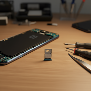 Bandeja para Tarjeta SIM Micro SD para OnePlus Nord CE 2 5G Plata - Product Image 3