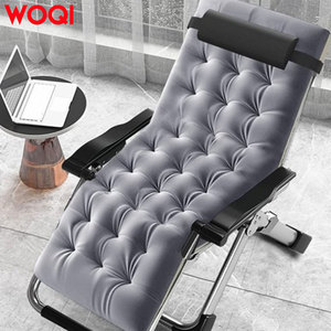 Chaises de camping WOQI, fabrication d'usine, haute qualité, ultralégères, métalliques, pliantes, portables, chaise-lit de plage avec coussin en maille - Product Image 4