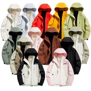 Chaqueta 3 en 1 Desmontable con Cremallera para Hombre, Cortavientos, Impermeable, para Pesca, Senderismo, Escalada y Camping, con Logotipo Personalizado - Product Image 1