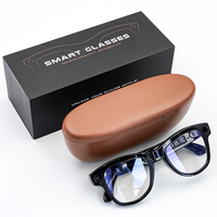 Lunettes Intelligentes SANVNET GS5 MAX 2026 POV AI avec Étui de Recharge, Caméra 8MP 4K pour Enregistrement Vidéo, Lunettes de Soleil Intelligentes avec Traduction IA
