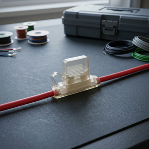 Porte-fusible automobile en ligne à haute capacité de rupture pour MAX AWG 12 - Product Image 2