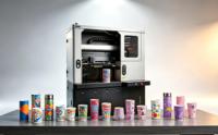 Mesin Printer Silinder Hemat Tinta, Peralatan Pencetakan UV Rotary untuk Cetak Kustom pada Tumbler, Botol, dan Vas Keramik