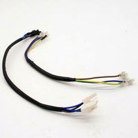 Harness Kabel Kompleks Multi-core Kustom dengan Konektor Plastik Putih & Terminal Bullet untuk AC & Refrigerasi