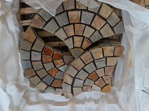 Modern <strong>Design</strong> Natural Rusty Slate Fan Shaped High Quality Paving Stone for Park <strong>Web</strong> Post <strong>Application</strong> - Product Image 3