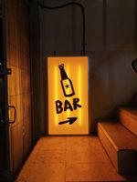 Letrero Luminoso LED Personalizado para Exteriores, Resistente al Agua, Acrílico, con Texto Desplazable, para Tiendas y Negocios