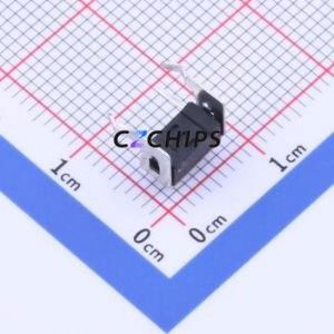 YTSB004A0501801A Tactile Switch Through hole Switch Single Pole Single Throw Rectangle Button 1.8N Right Angle Insert - Product Image 2