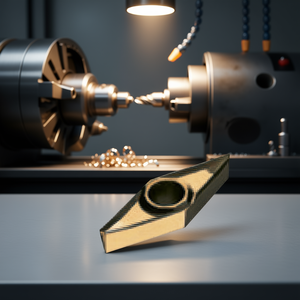Ttake VCGT Al Turning Insert 35 Degree Positive For Metal <b>Machining</b> - Product Image 3
