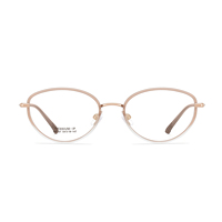 M6267 Montures de lunettes élégantes, ultra-légères, effet lifting, œil-de-chat, qui affinent le visage et rajeunissent, avec plaquettes de nez en silicone souple