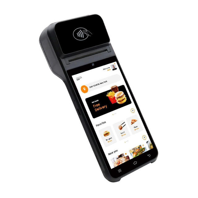 Z92 Handheld Rugged Android 12.0 Pos Machine With Qr Code Scanner 4g Android Pos System With Printer
