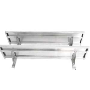 Premium Heavy-Duty Stainless Steel Wall Mounted Shelves - Modern High-Capacity Storage Rack for Home, <strong>Restaurant</strong> &amp; Hotel Kitchen - Product Image 3