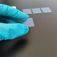 Kunden spezifisches 0,2-3mm hitze beständiges beschichtetes leitfähiges Itoglas Dickes transparentes quadratisches Glas für das Labor