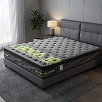 Matelas orthopédique économique et durable de 30 cm de épaisseur, fermeté moyenne, pour hôtels, hôpitaux et écoles, approvisionnement direct usine, export.