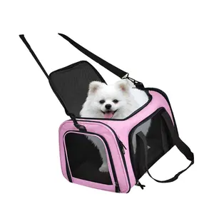 Small Medium Pet Cages Airline Approved Travel Dog Carrier Hot Sale pet travel carrier bag portable cat travel dog cat carrier