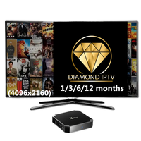 El Mejor Decodificador IPTV Popular en Alemania, Polonia, Europa, con Canales de EE. UU., Reino Unido, Contenido para Adultos, Android TV, Suscripción de 12 Meses