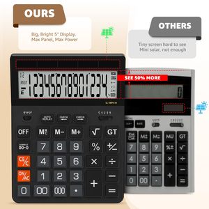 Calculatrice de bureau multifonctionnelle de haute qualité 14 chiffres pour la comptabilité - Product Image 3