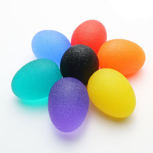 <span class=keywords><strong>Bola</strong></span> de alivio de tensión para terapia de manos, <span class=keywords><strong>Bola</strong></span> de silicona con forma de huevo de 3 niveles, superventas - Product Image 1