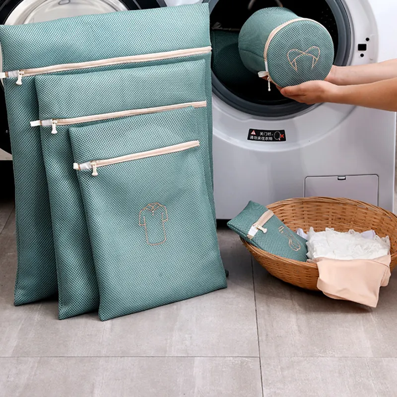 Großhandel Delicate Mesh Travel Wäsche tuch Tasche Shopper Stoff für Mesh Waschmaschine Net Wash Wäsche sack für Frauen Koffer