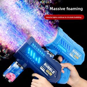 Fully Automatic Handheld Electronic Gatling Bubble Toy New Plastic Bubble <strong>Gun</strong> for Kids - Product Image 3