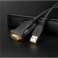 Nuevo Cable Convertidor USB a Serial RS232 DB9 Dorado OEM de Fábrica 2026
