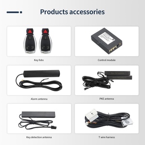 Système de clé intelligente EASYGUARD sans clé compatible avec BENZ FBS4 avec bouton de démarrage OEM (2014-) et accès confort (Comfort Access) - Product Image 3