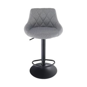 Modern luxury adjustable <b>bar</b> <b>stool</b> with chrome base, suitable for kitchen, counter, dining room and <b>bar</b> - Product Image 6